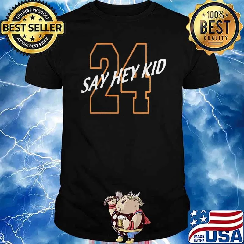 Willie Mays 24 Shirt
