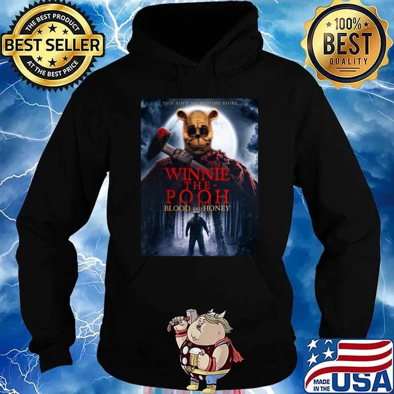 Winnie The Pooh Blood and Honey Classic T-Shirt Hoodie