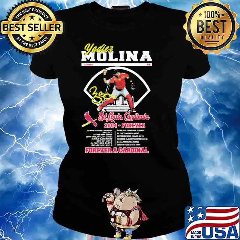 Yadier molina St Louis Cardinals forever s Ladies tee
