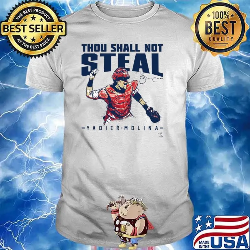 Yadier Molina Thou Shall Not Steal - Apparel Classic T-Shirt