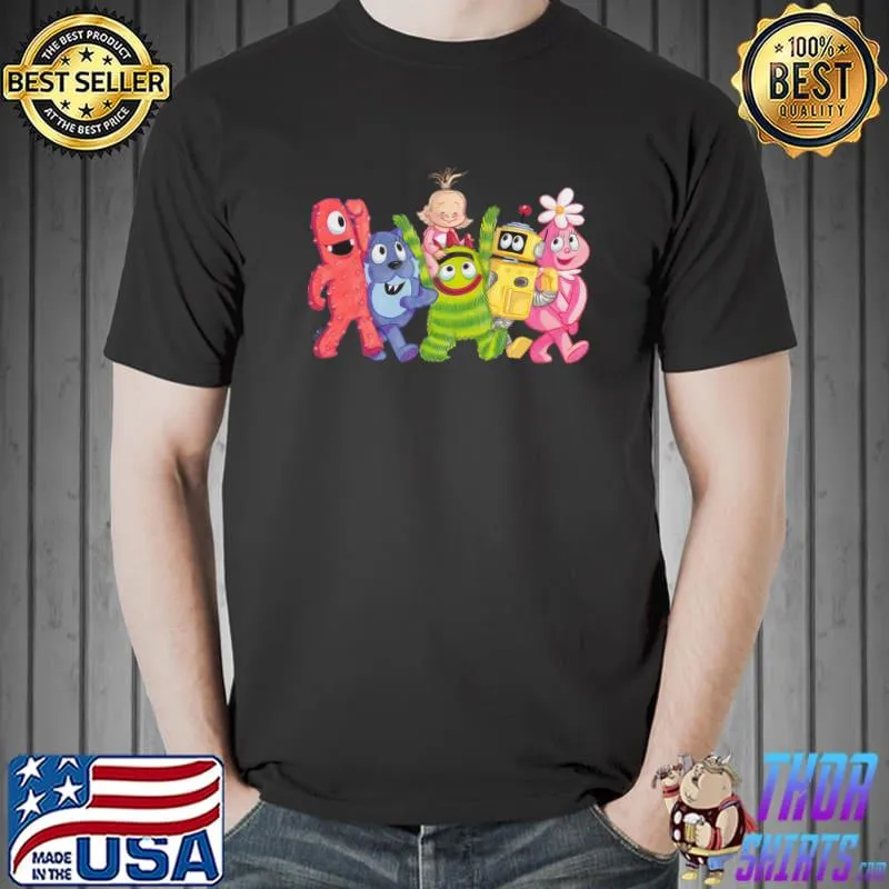 yo gabba gabba characters T-Shirt