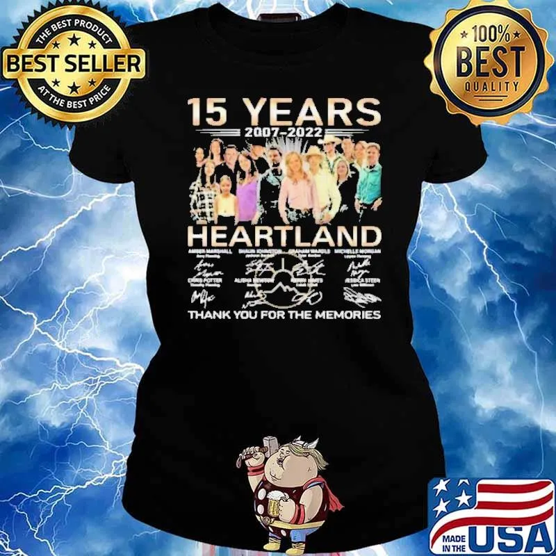 15 Years 2007 2022 Heartland Shirt Ladies tee