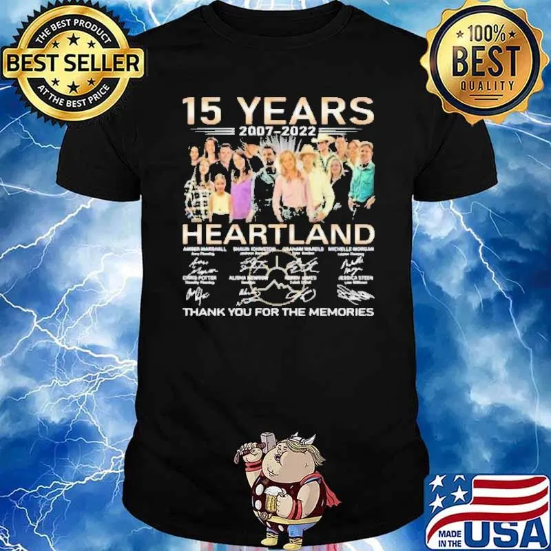 15 Years 2007 2022 Heartland Shirt