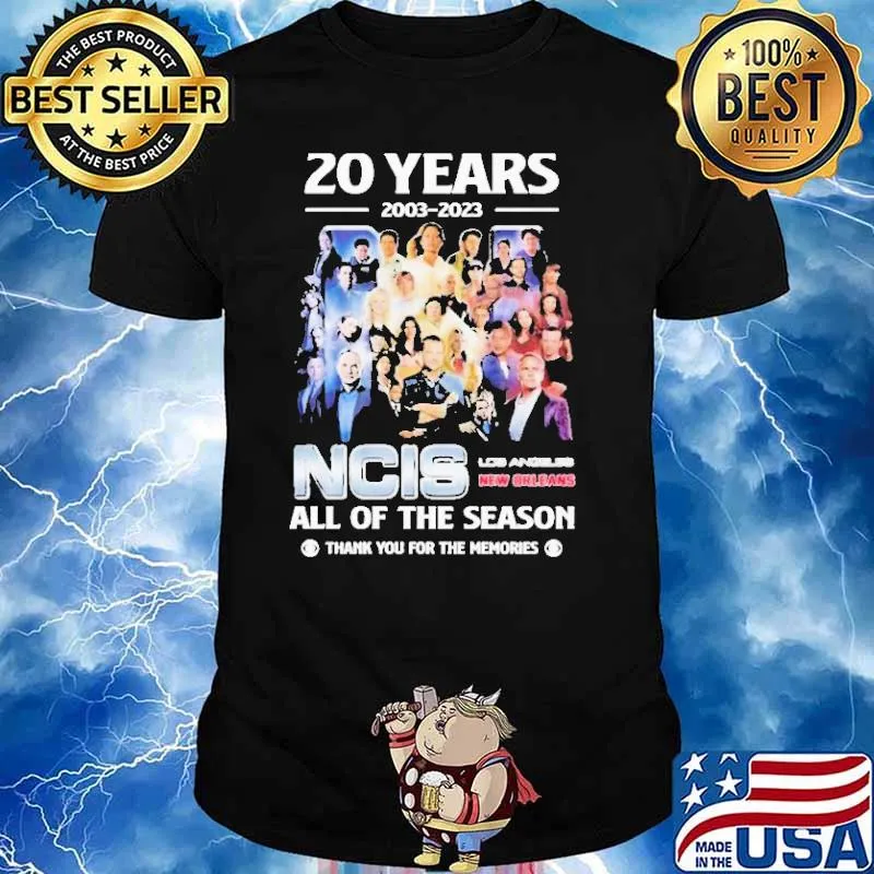 20 Years 2003 2023 NCIS All Of The Season Shirt