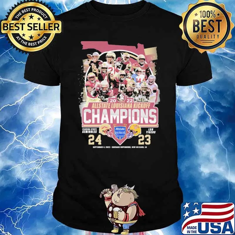 2022 Allstate Louisiana Kickoff Champions Shirt