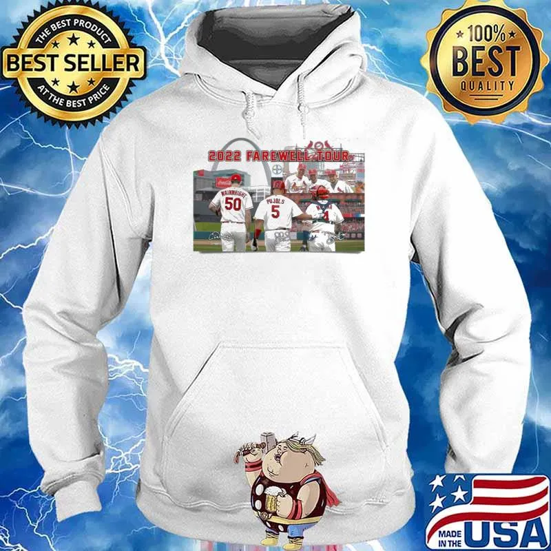 2022 Farewell Tour St Louis Cardinals Poster Signature Shirt Hoodie