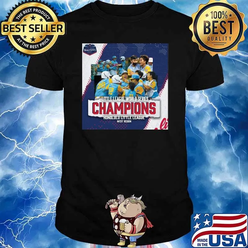 2022 little league world series champions honolulu little league west region sport shirt