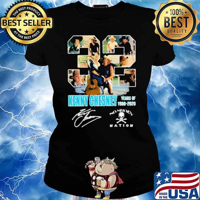 32 Keeny Chesney 1988 2922 Shirt Ladies tee