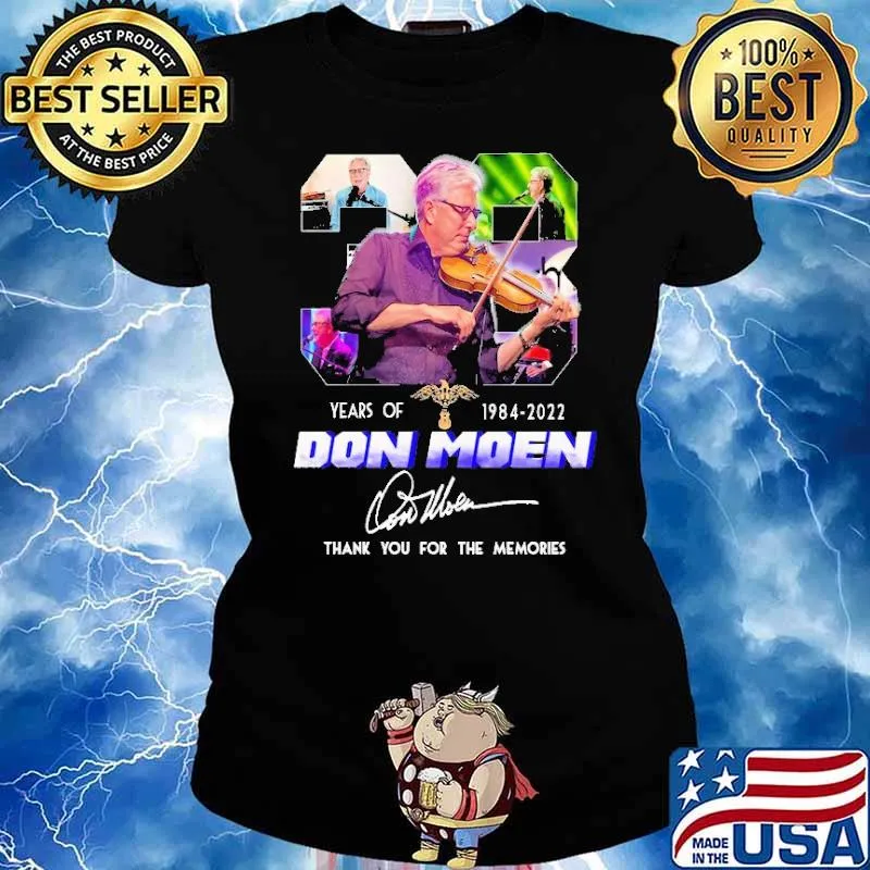 38 Years Of Don Moen Shirt Ladies tee