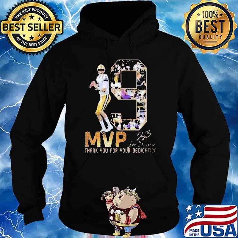 9 MVP Thank You For Your Dedication Shirt Hoodie