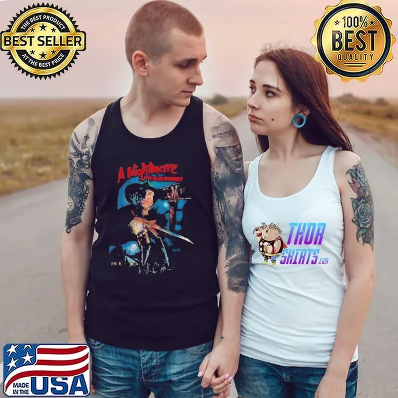 A nightmare on elm street freddy fade a nightmare on elm street halloween trending s Tank Top
