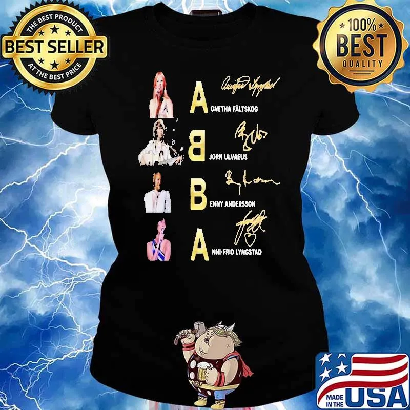 ABBA Singer Shirt Ladies tee
