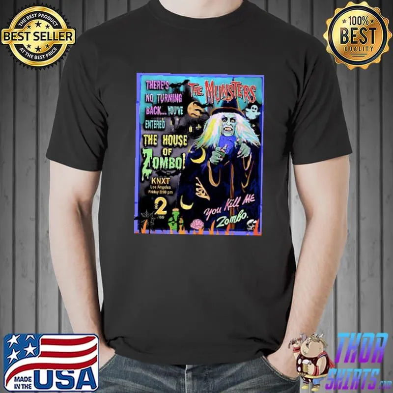 All characters the munsters zombo classic shirt