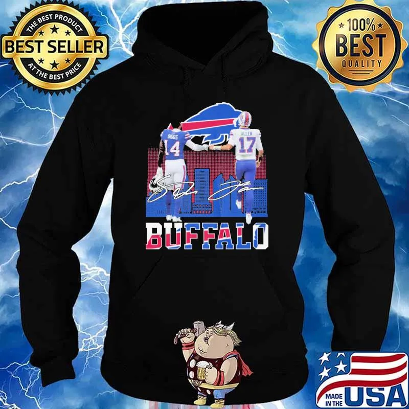 Allen 14 Buffalo Team Shirt Hoodie