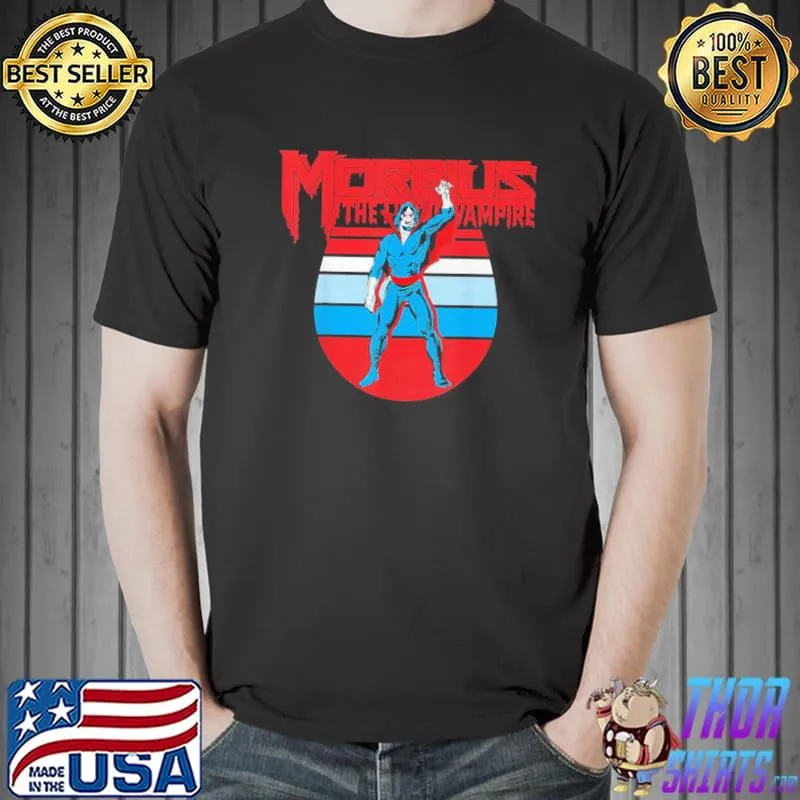 American morbiusz vampire Marvel character art classic shirt
