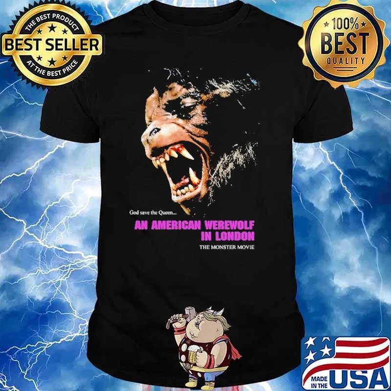 An American Werewolf in London THe Monster Movie Shirt