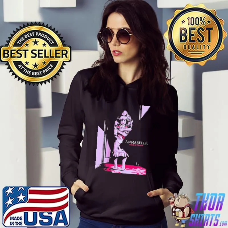Annabelle creation v3 horror halloween trending s Hoodie