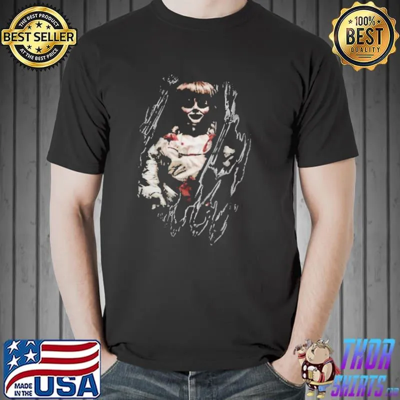 Annabelle inside me halloween trending shirt