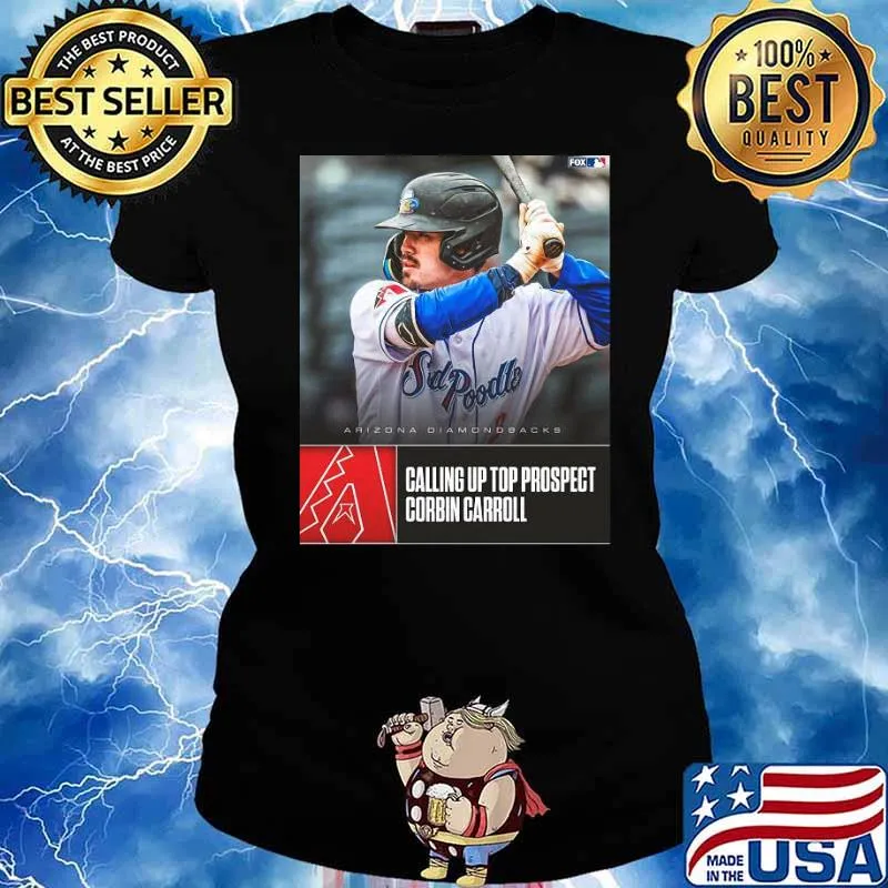 Arizona diamondbacks calling up top prospect corbin carroll sport s Ladies tee