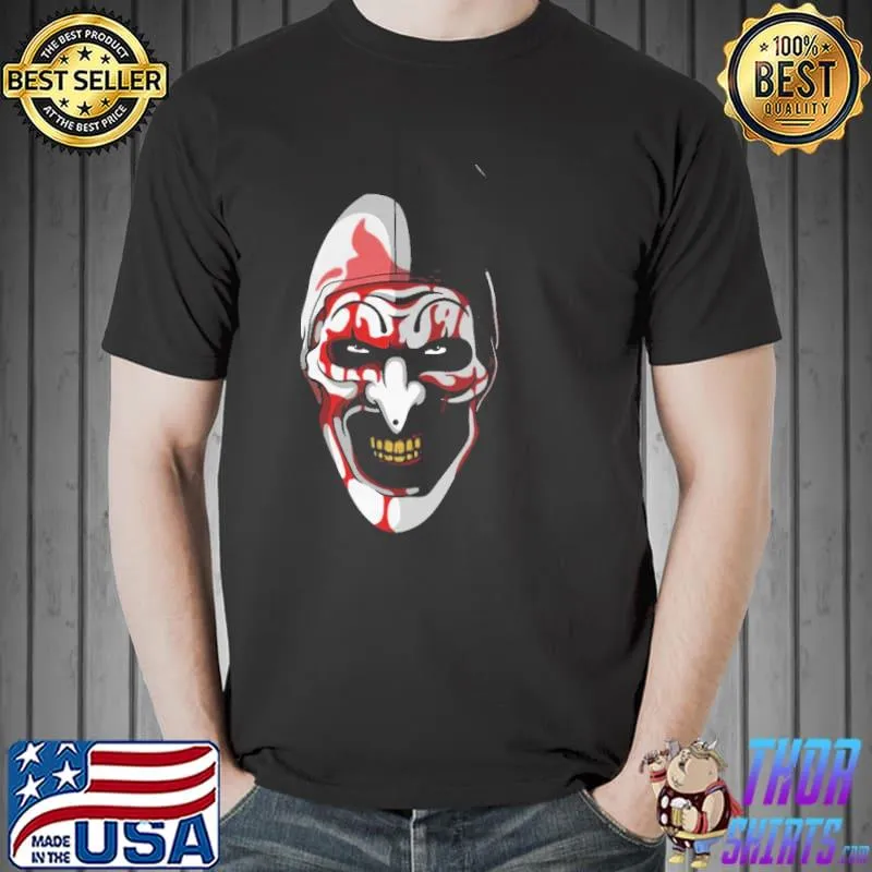 Art the clown graphic for fan halloween terrifier 2 shirt