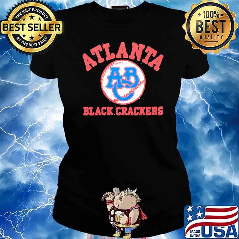 Atlanta black crackers logo s Ladies tee