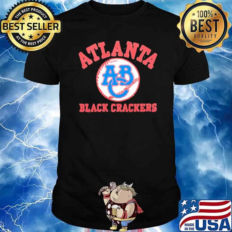 Atlanta black crackers logo shirt