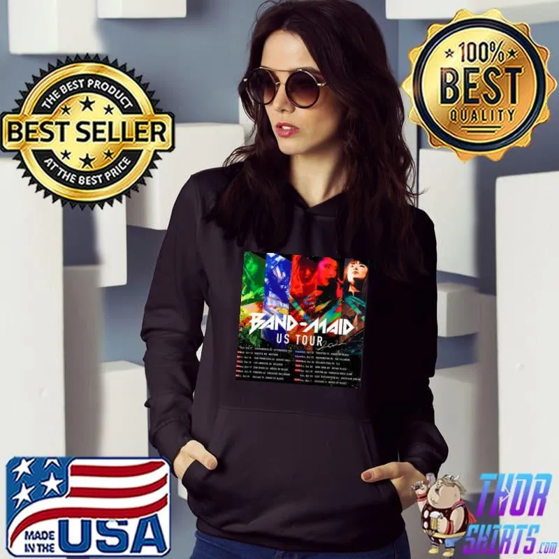 Band maid us tour dates s Hoodie