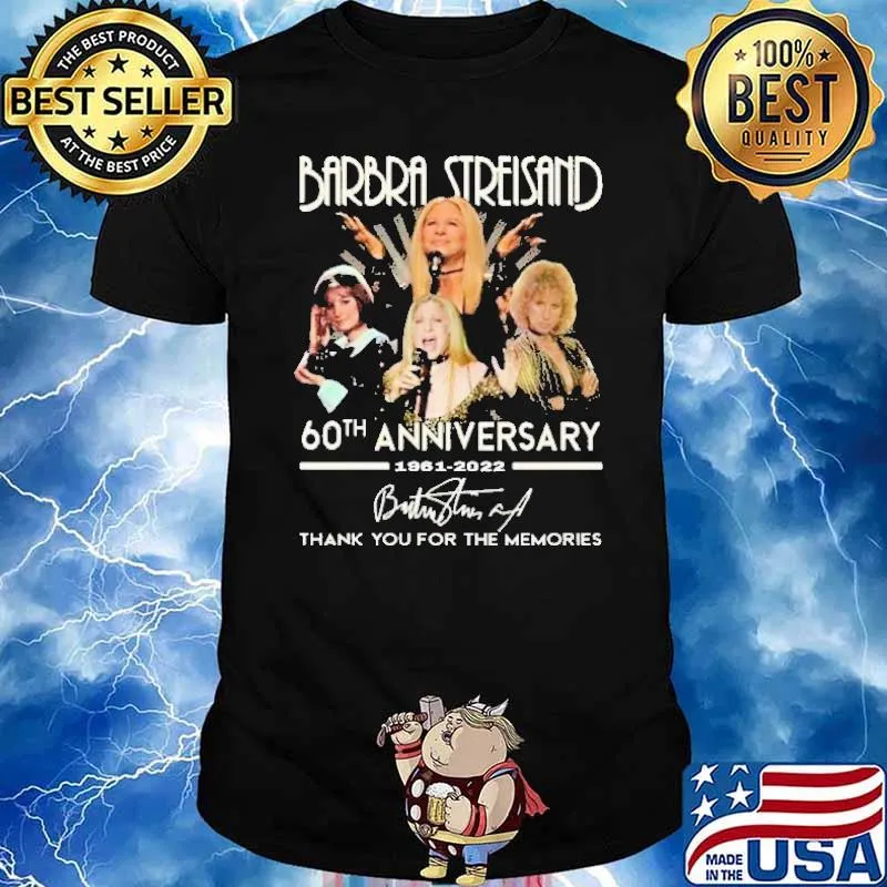 Barbra Streisand 60th Anniversary 1961 2022 Shirt