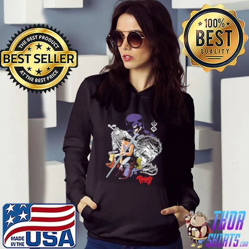 Berserk anime 90s berserk griffith guts anime bootleg vintage graphic classic s Hoodie