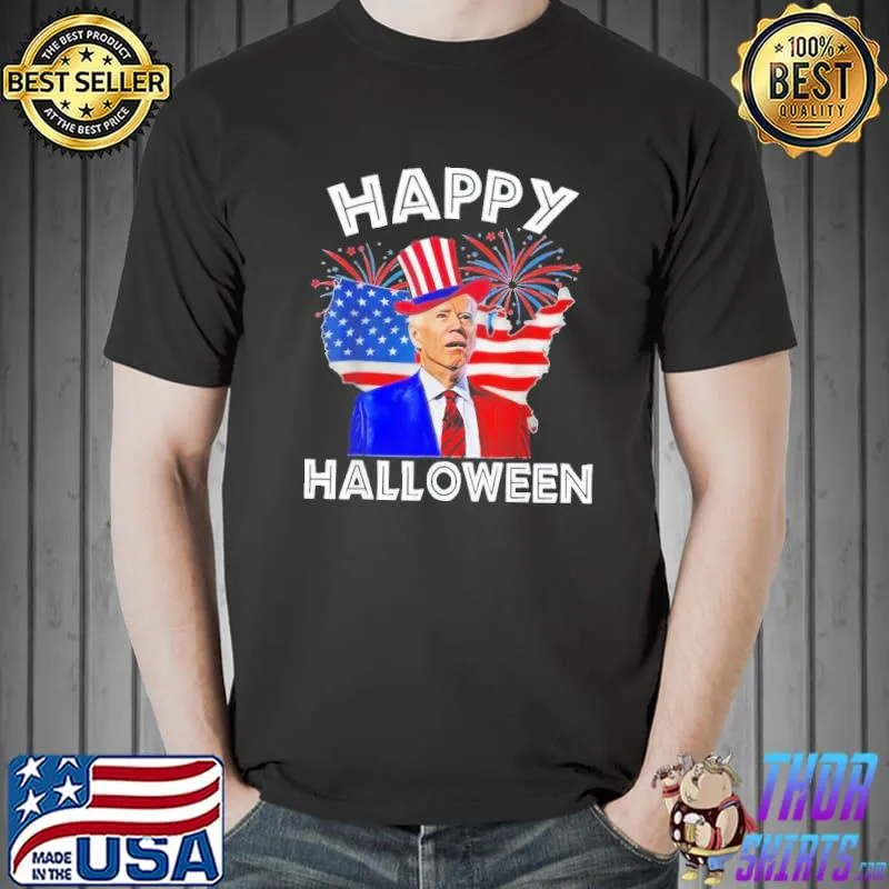 Biden halloween happy halloween sarcastic confused fun Joe Biden shirt