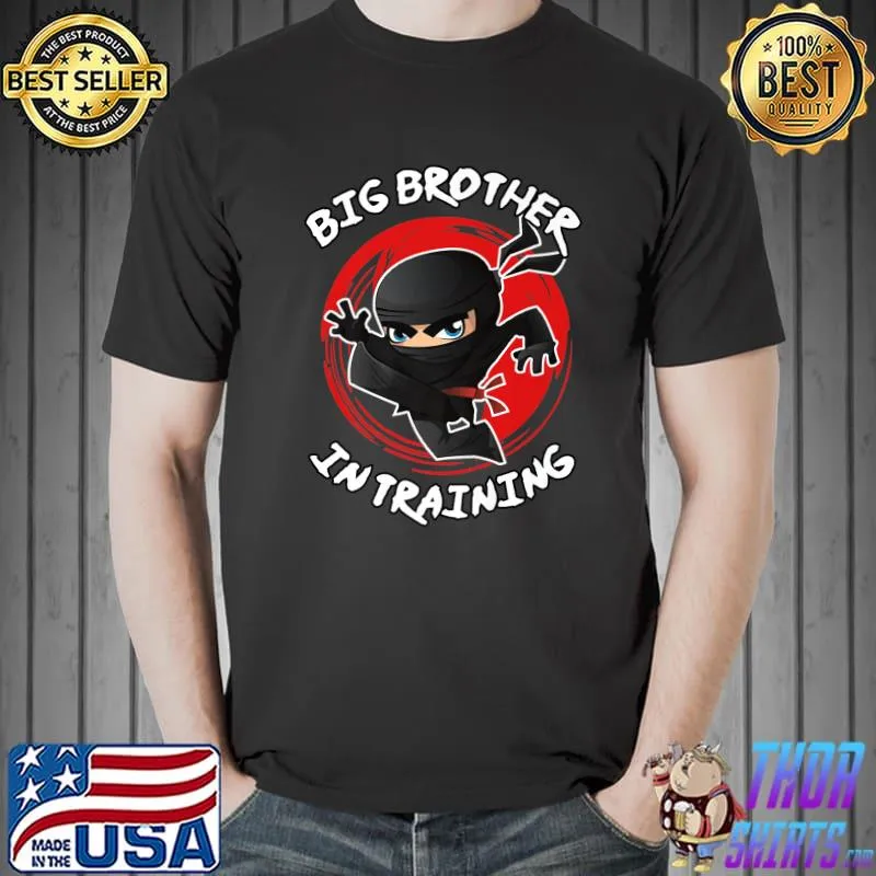 Big Brother In Training Ninja Warrior Future Martial Artist T-Shirt