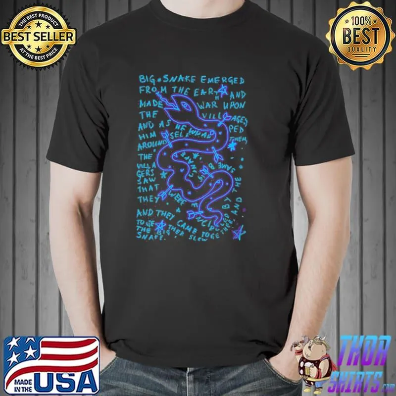 Big snake night in the woods classic shirt