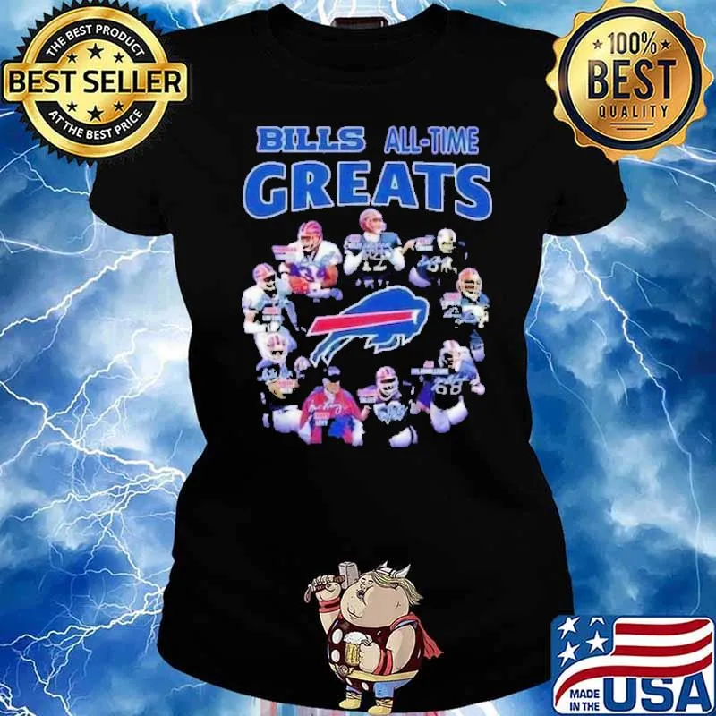 Bills All Time Greats Shirt Ladies tee