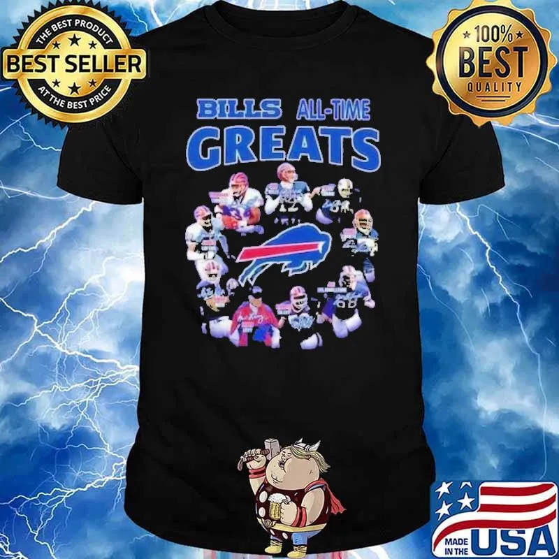 Bills All Time Greats Shirt