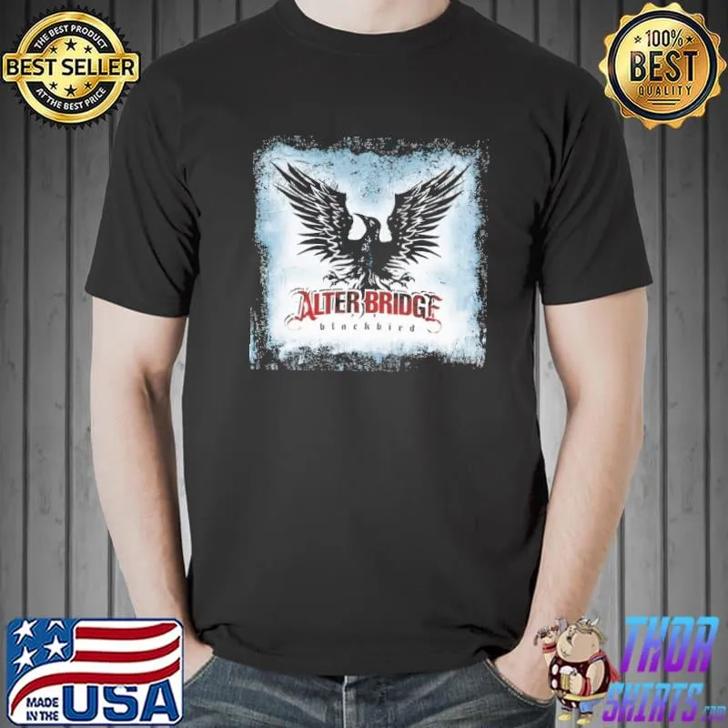 Black bird alter bridge band shirt