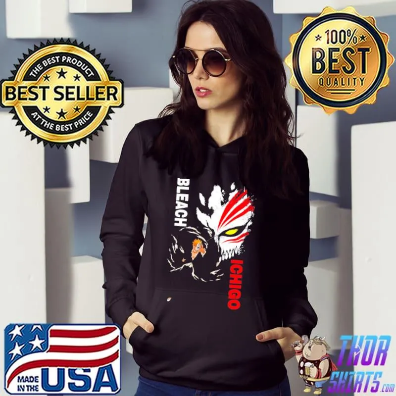 Bleach ichigo bankaI anime manga s Hoodie
