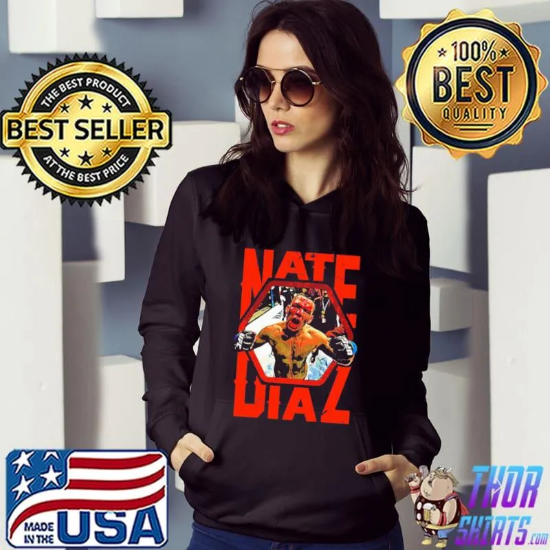 Bloody art nate diaz s Hoodie