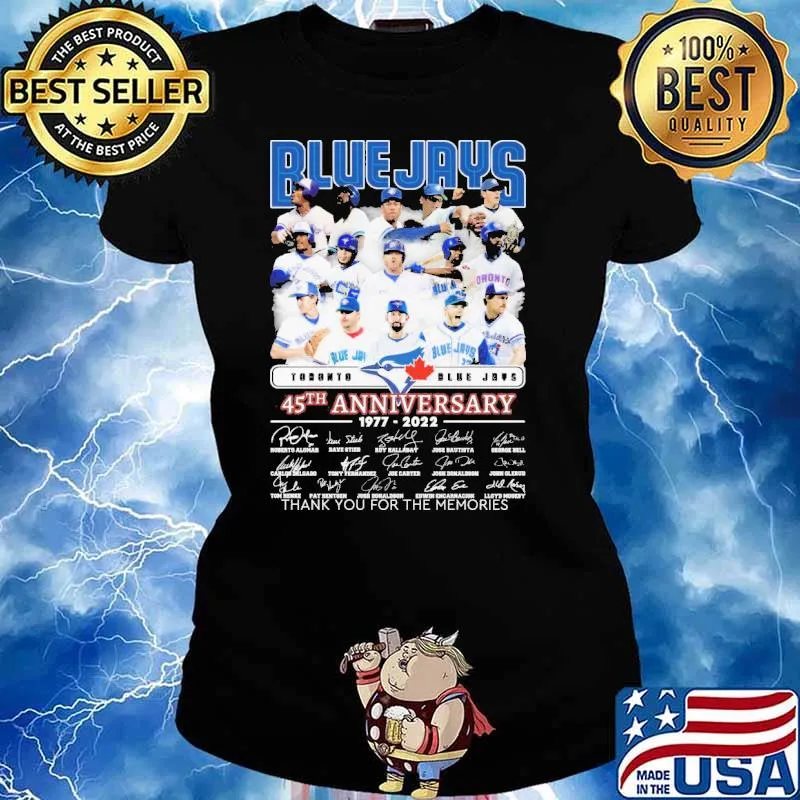 Blue Jays Toronto 45th Anniversary Shirt Ladies tee