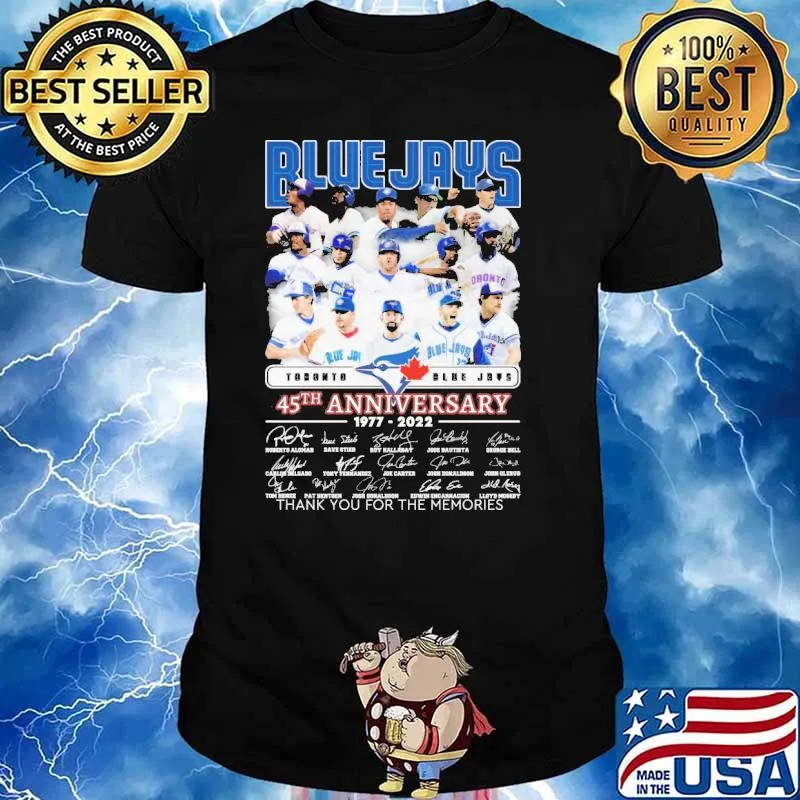 Blue Jays Toronto 45th Anniversary Shirt