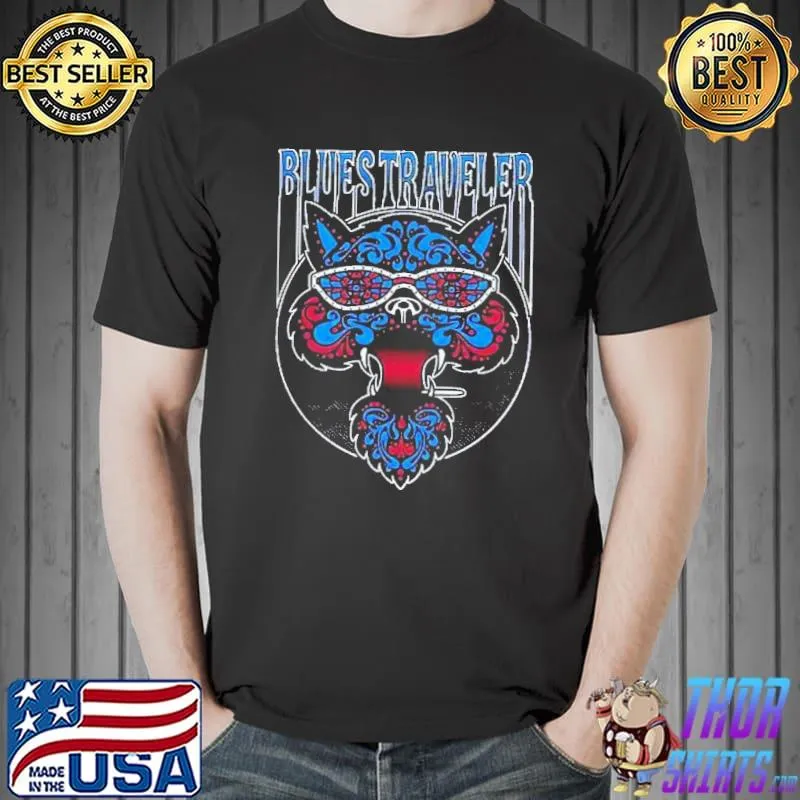 Blues traveler cat classic shirt