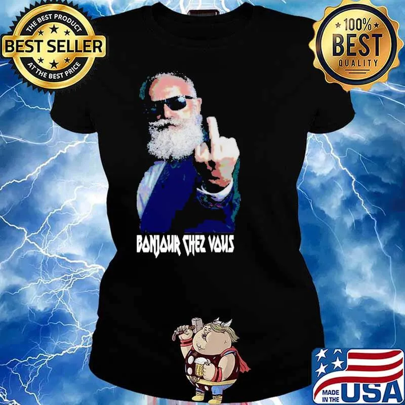 Bonjour Zhez Vous Shirt Ladies tee