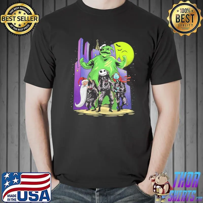 Boogie busters nightmare before christmas classic shirt