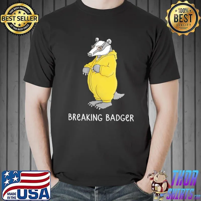 Breaking badger breaking bad heisenberg classic shirt