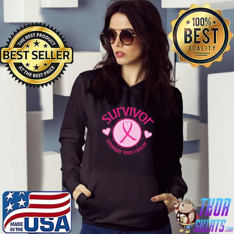 Breast cancer awareness survivor stronger than cancer classic s Hoodie