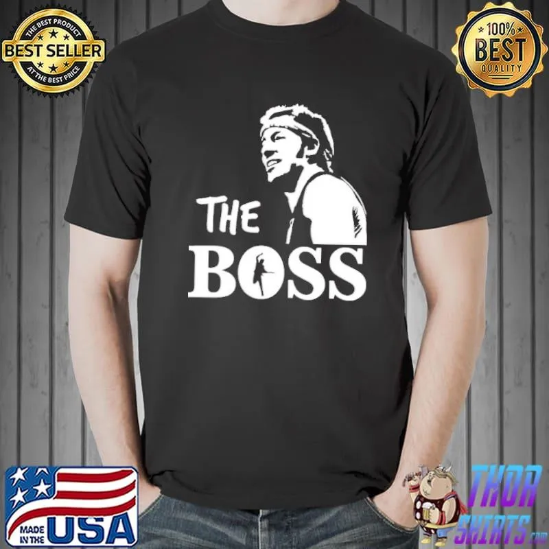 Bruce springsteen American singer songwriter the boss shirt
