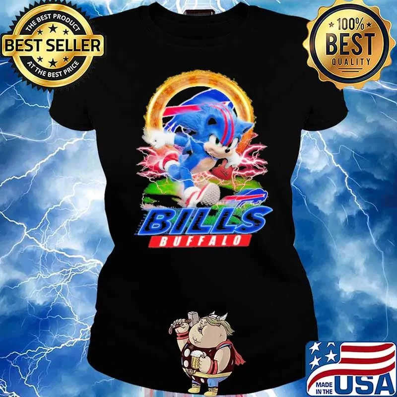 Buffalo Bills Sonic Shirt Ladies tee