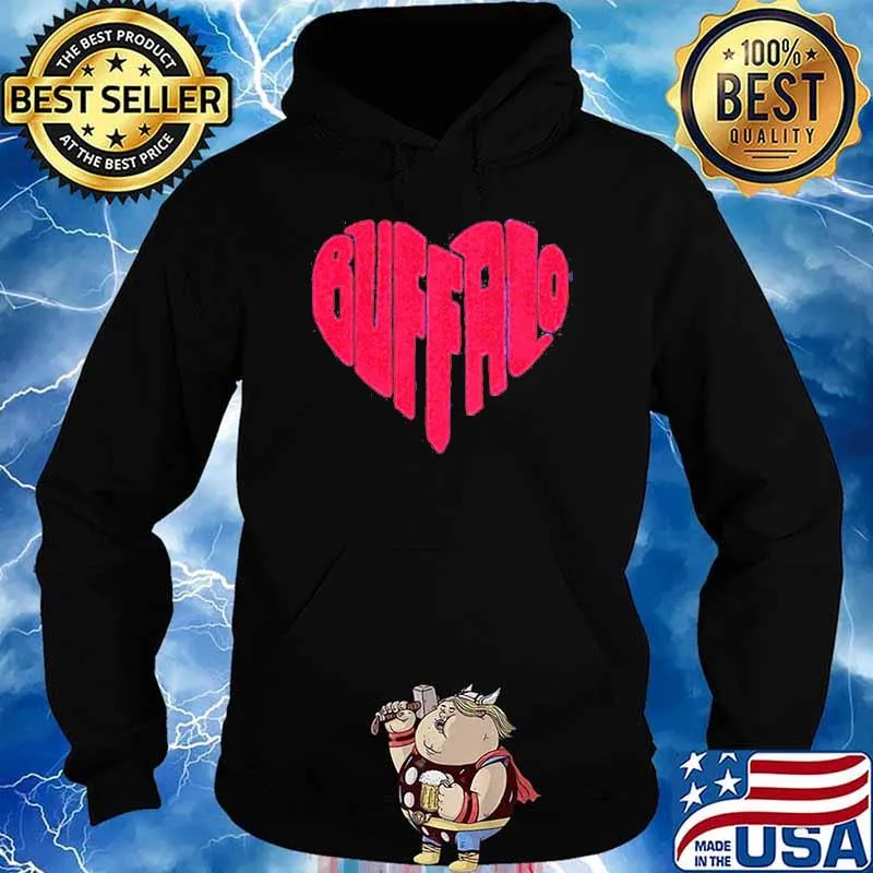 Buffalo heart of the matter s Hoodie