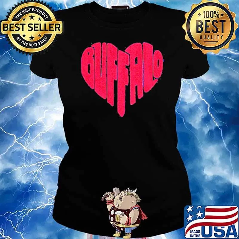 Buffalo heart of the matter s Ladies tee