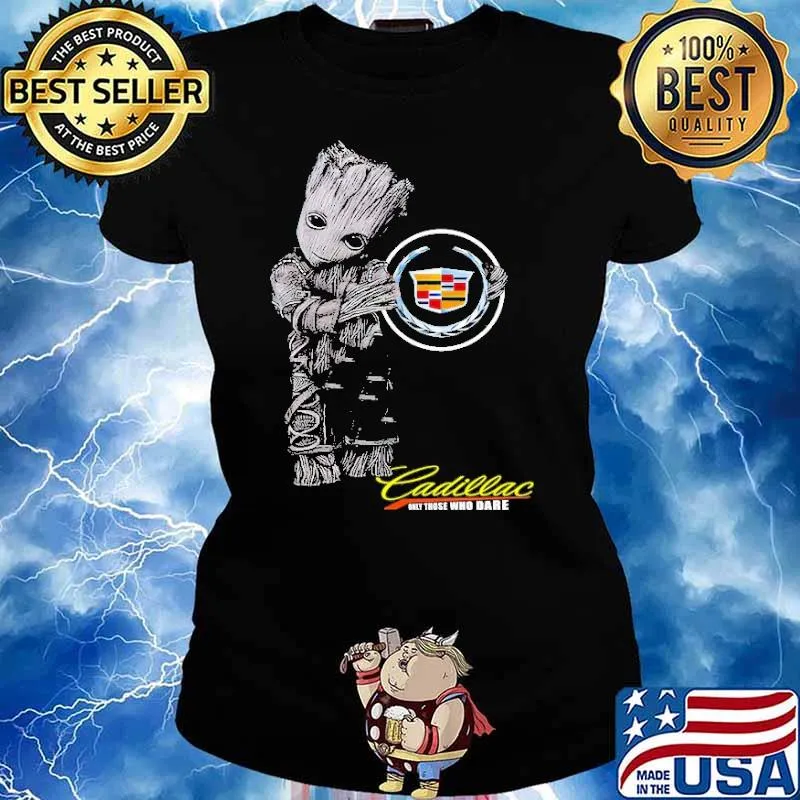 Cadillac Groot Star Wars Shirt Ladies tee