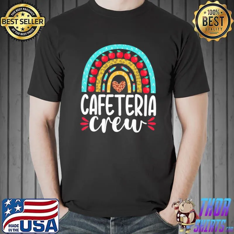 Cafeteria crew school lunch lady appreciation back to school classic shirt